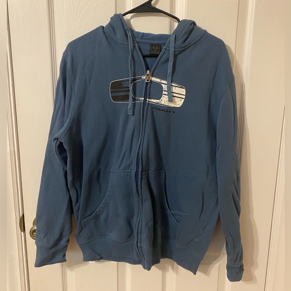 Oakley Graphic Zip Up Hoodie- Men’s Small